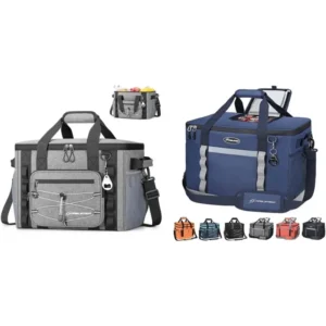 30 & 75 Can Soft Cooler Bags with Insulation and Leakproof Design