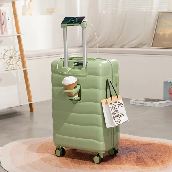 Suitcase Luggage Trolley Case Multifunction Travel Bags 18" 26" Lightweight Rolling Luggage Set Cabin Suitcases Carry-on Trunk - Image 4