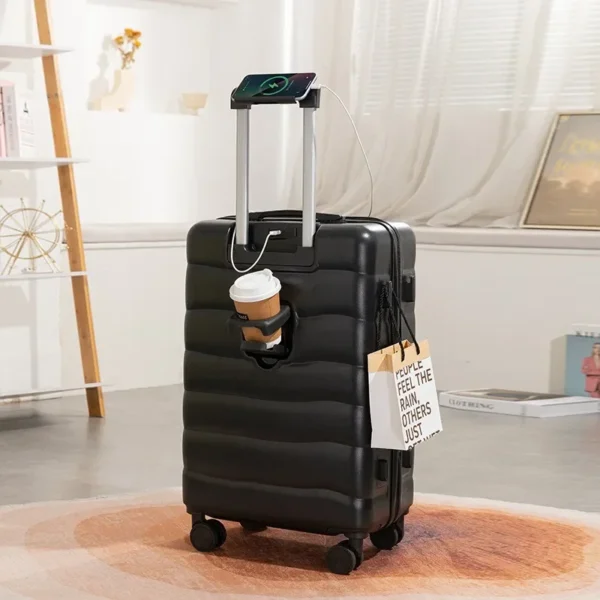 Suitcase Luggage Trolley Case Multifunction Travel Bags 18" 26" Lightweight Rolling Luggage Set Cabin Suitcases Carry-on Trunk - Image 3