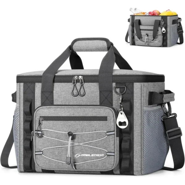 30 & 75 Can Soft Cooler Bags with Insulation and Leakproof Design - Image 2